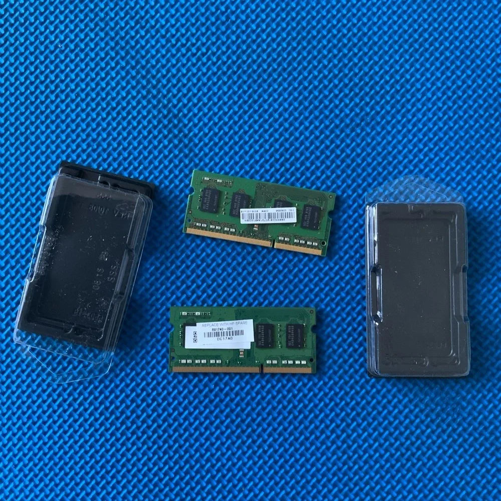 Samsung PC3L 4GB x 2 laptops memory.